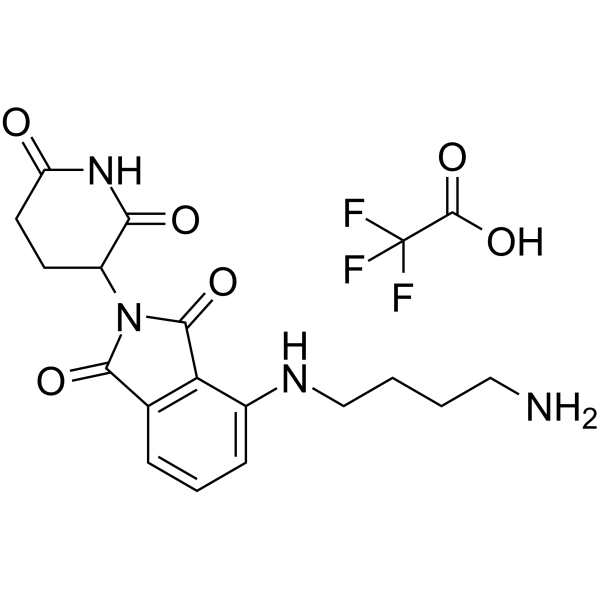 Thalidomide-NH-C4-NH2 TFA 2093387-50-7